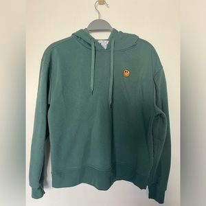 Green Smiley Hoodie